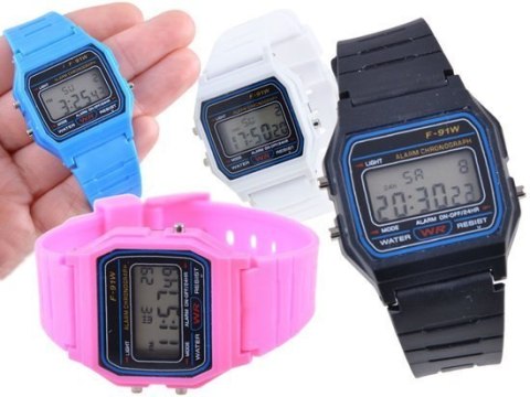 Elektroniczny ZEGAREK na rękę ZA3370