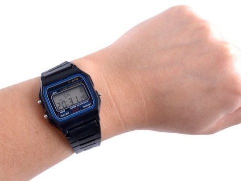 Elektroniczny ZEGAREK na rękę ZA3370