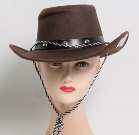 Kapelusz kowbojski damski