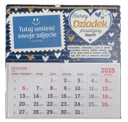 Kalendarz 2025 Kochany Dziadek prawdziwy Skarb | 3338-D3