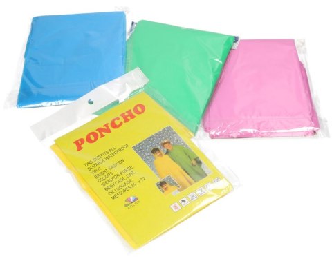 Płaszcz przeciwdeszczowy 45 x 72cm ponczo dla dzieci