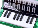 Duży muzyczny AKORDEON dla dzieci Harmonia IN0148 ZI