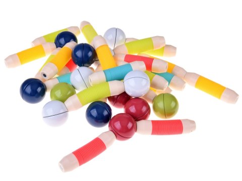 Klocki elastyczne magnetyczne rurki do budowania Tube Block 36 elem. | ZA5813