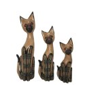 Koty drewniane 3szt 50 / 40 / 30cm TK109M