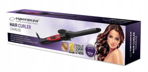 Lokówka do włosów 16mm ceramiczna powłoka 22W CHARLISE ELB003