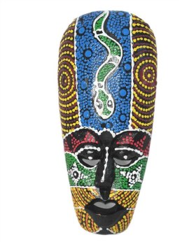 Maska drewniana 30 cm ER15-2L