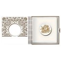 Pudełko na pieniądze kwadrat KOMUNIA - od MATKI CHRZESTNEJ - Ażur 3308A-KOM1N-MC