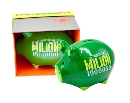 Skarbonka mała świnka Mój pierwszy milion SSKM-007