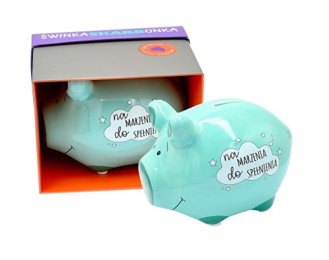 Skarbonka mała świnka Na marzenia do spełnienia SKM-016