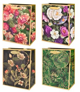 Torba prezentowa 12szt Ogólne (kwiatowe) (z647) QM-351