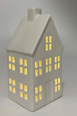 Dekoracja ceramiczna domek 18 x 9 x 8 cm BOŻE NARODZENIE
