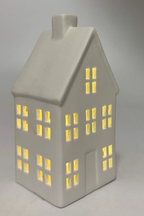 Dekoracja ceramiczna domek 18 x 9 x 8 cm BOŻE NARODZENIE