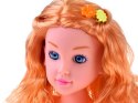 Głowa do czesania 20 cm lalka blondynka z akcesoriami fryzjerskimi ZA5837