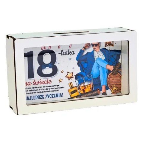 Skarbonka na 18 urodziny dla chłopaka