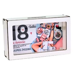 Skarbonka na 18 urodziny dla dziewczyny SWEET