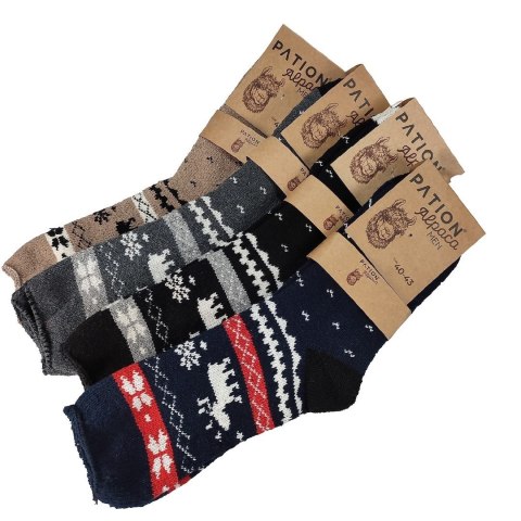 Skarpeta męska zimowa Alpaca