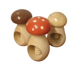 Dziadek do orzechów grzybek muchomorek 10 cm | DGM