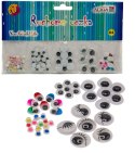 Ruchome oczka 5kpl. 64szt. na blistrze | MT-6603
