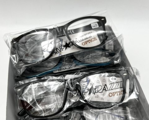 Okulary do czytania korekcyjne 12 szt. mix wzorów