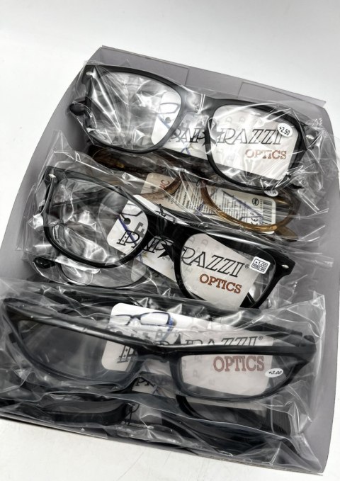 Okulary do czytania korekcyjne 12 szt. mix wzorów