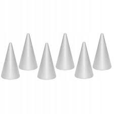Stożek styropianowy 6szt. | BST-20