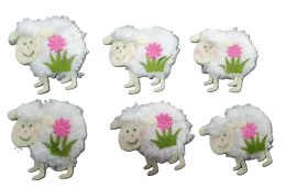 Baranek na klips 6szt. | SUN7674
